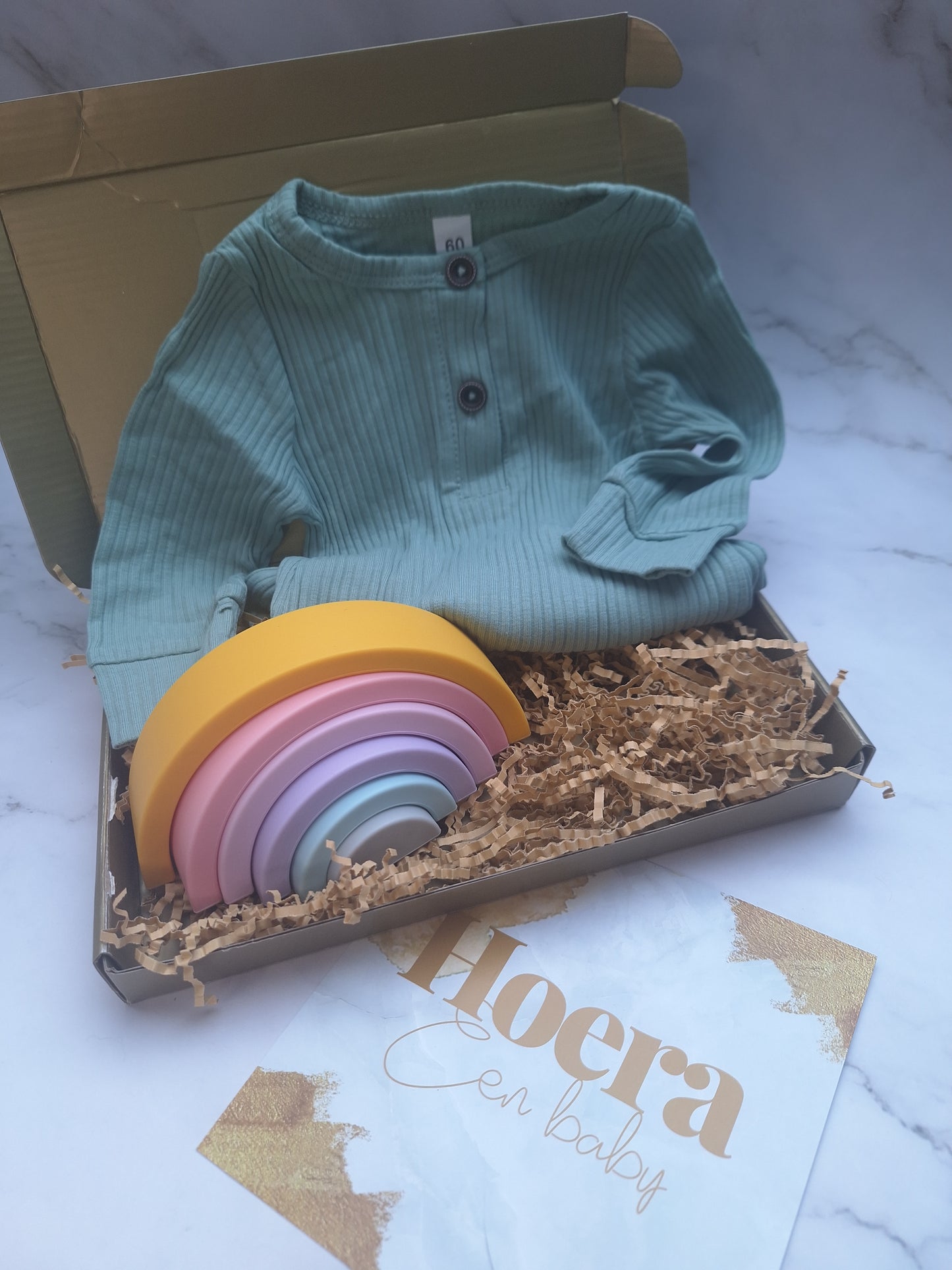 Kraamcadeau - Yellow Rainbow