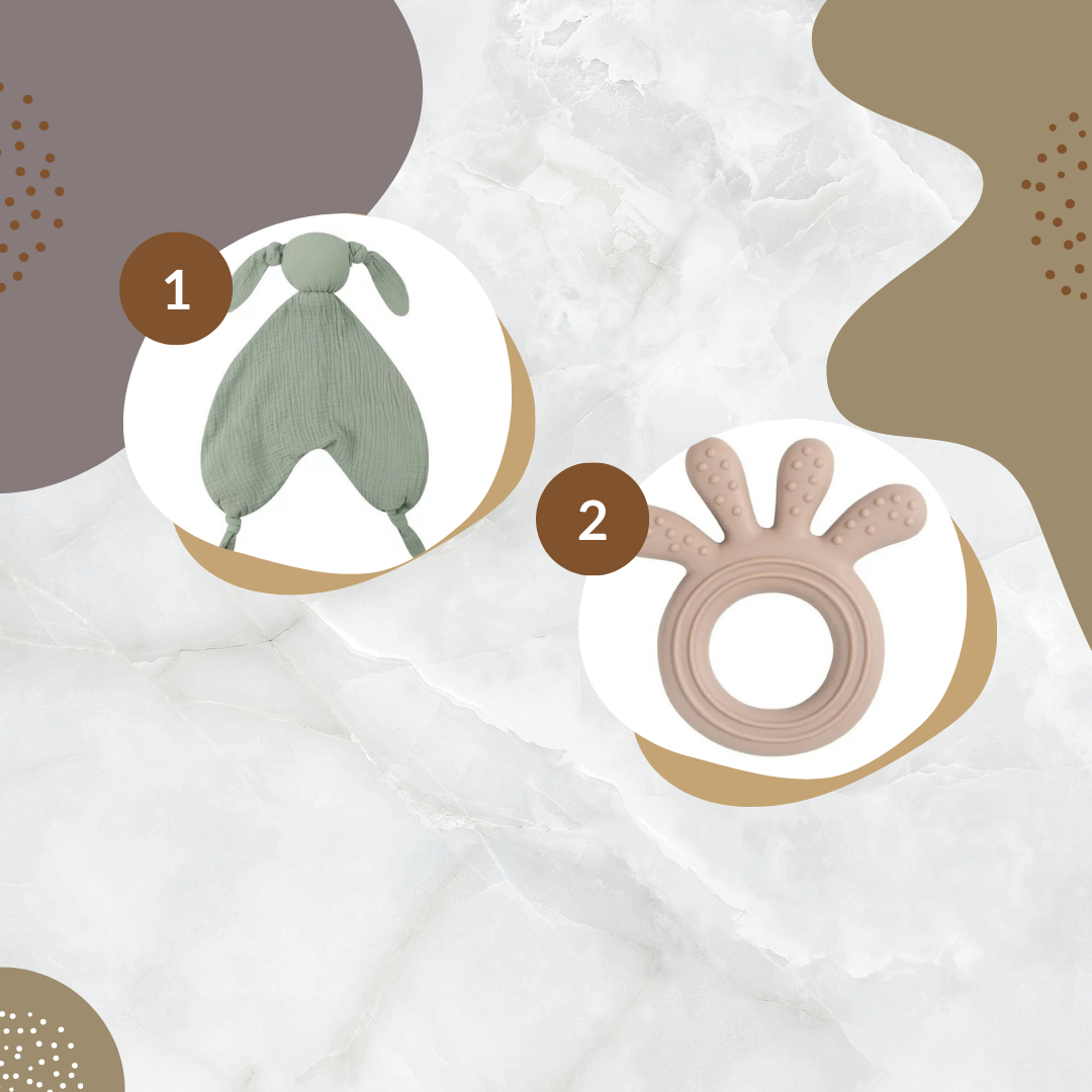 Brievenbus Cadeau - Knuffeldoekje/bijtring