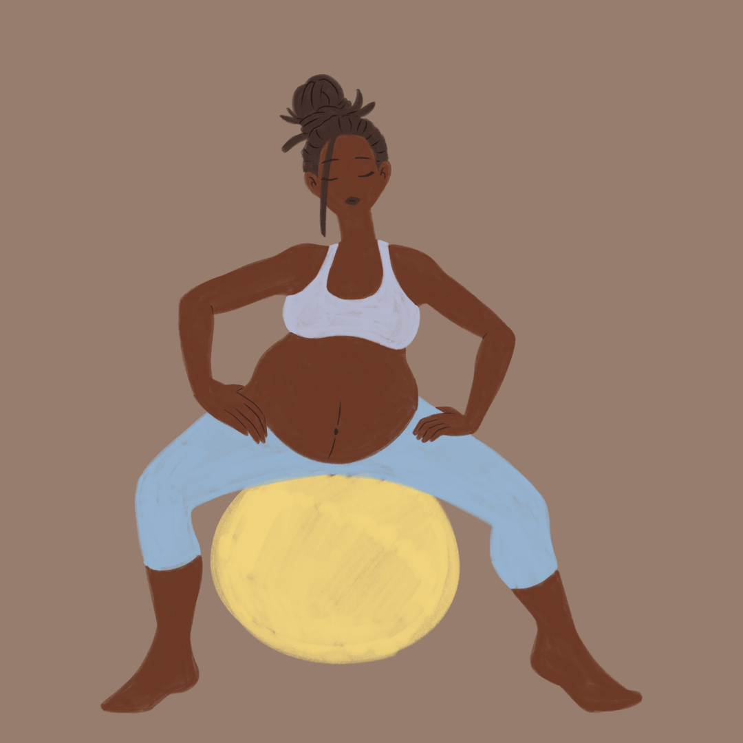 Kaart - zwangere vrouw