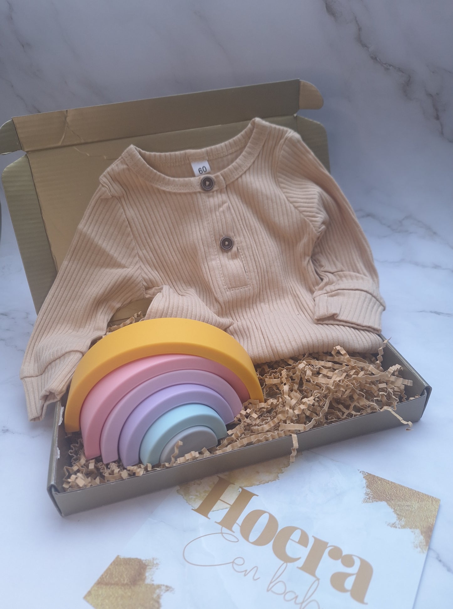 Kraamcadeau - Yellow Rainbow