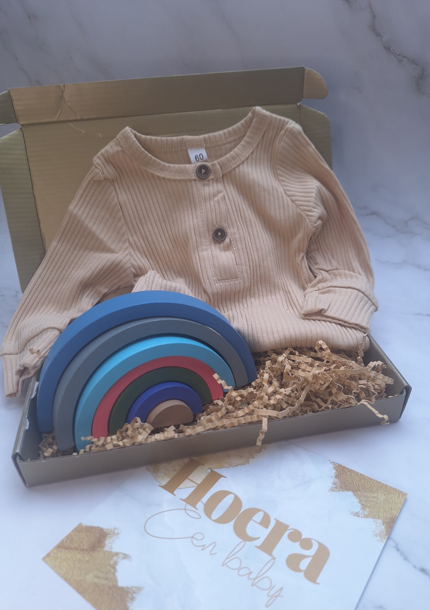 Kraamcadeau - Blue Rainbow