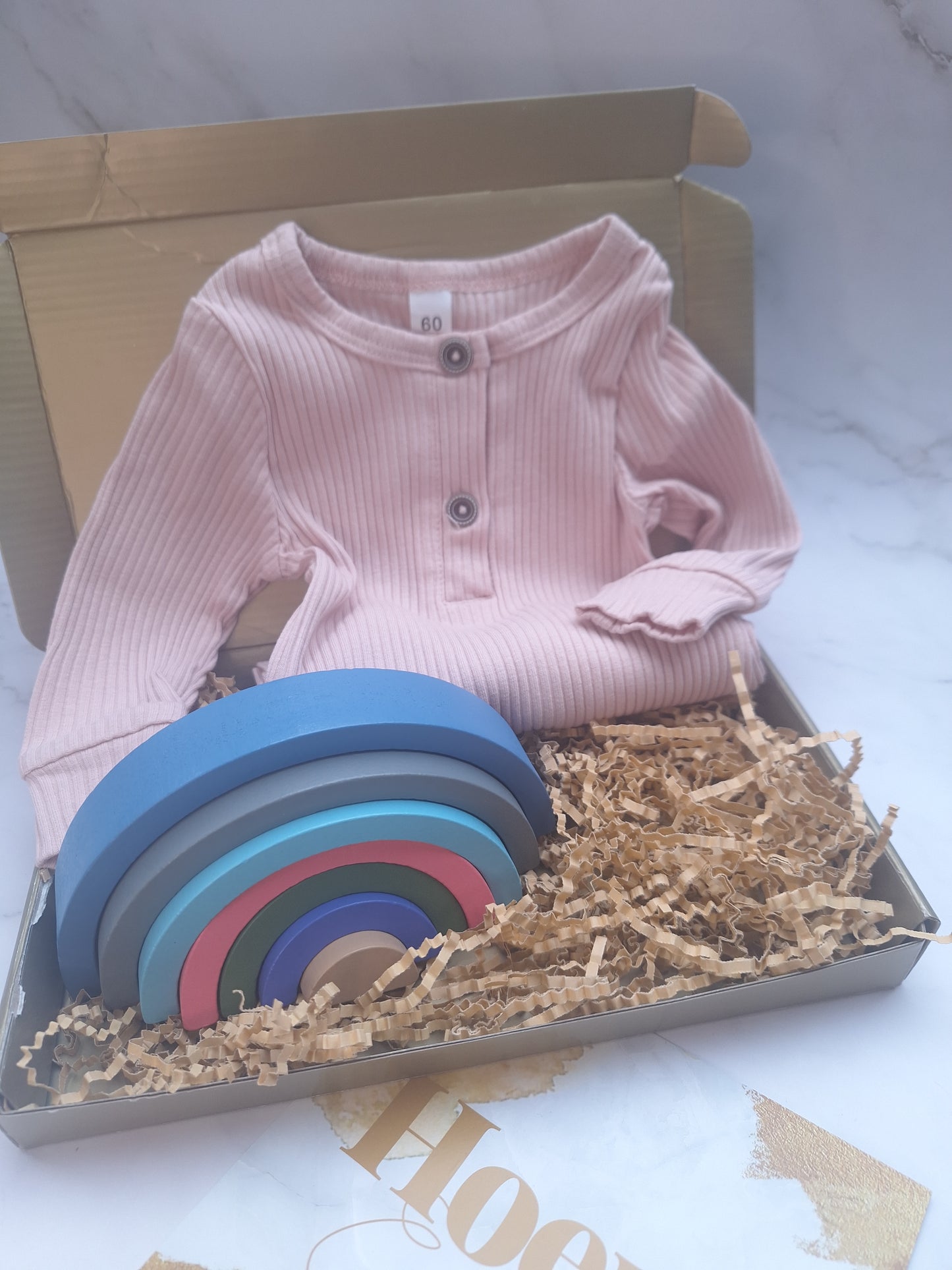 Kraamcadeau - Blue Rainbow