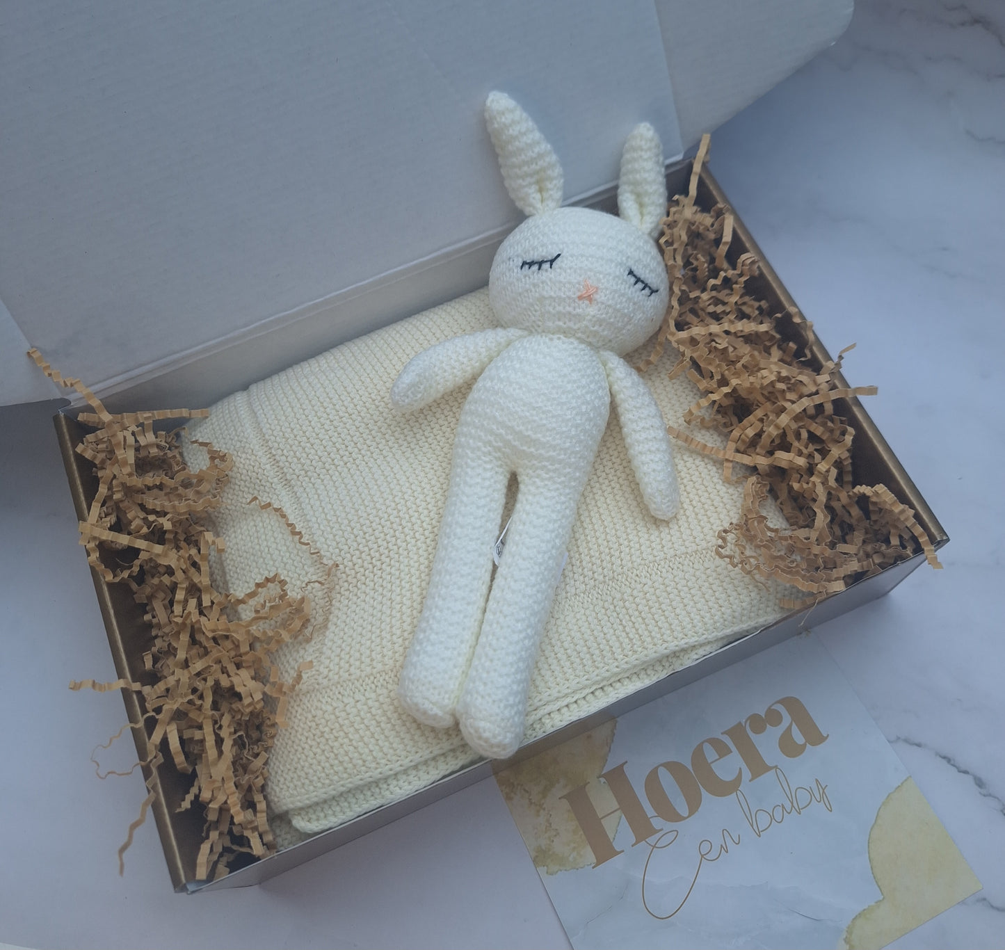 Kraamcadeau - Bunny & Blanket