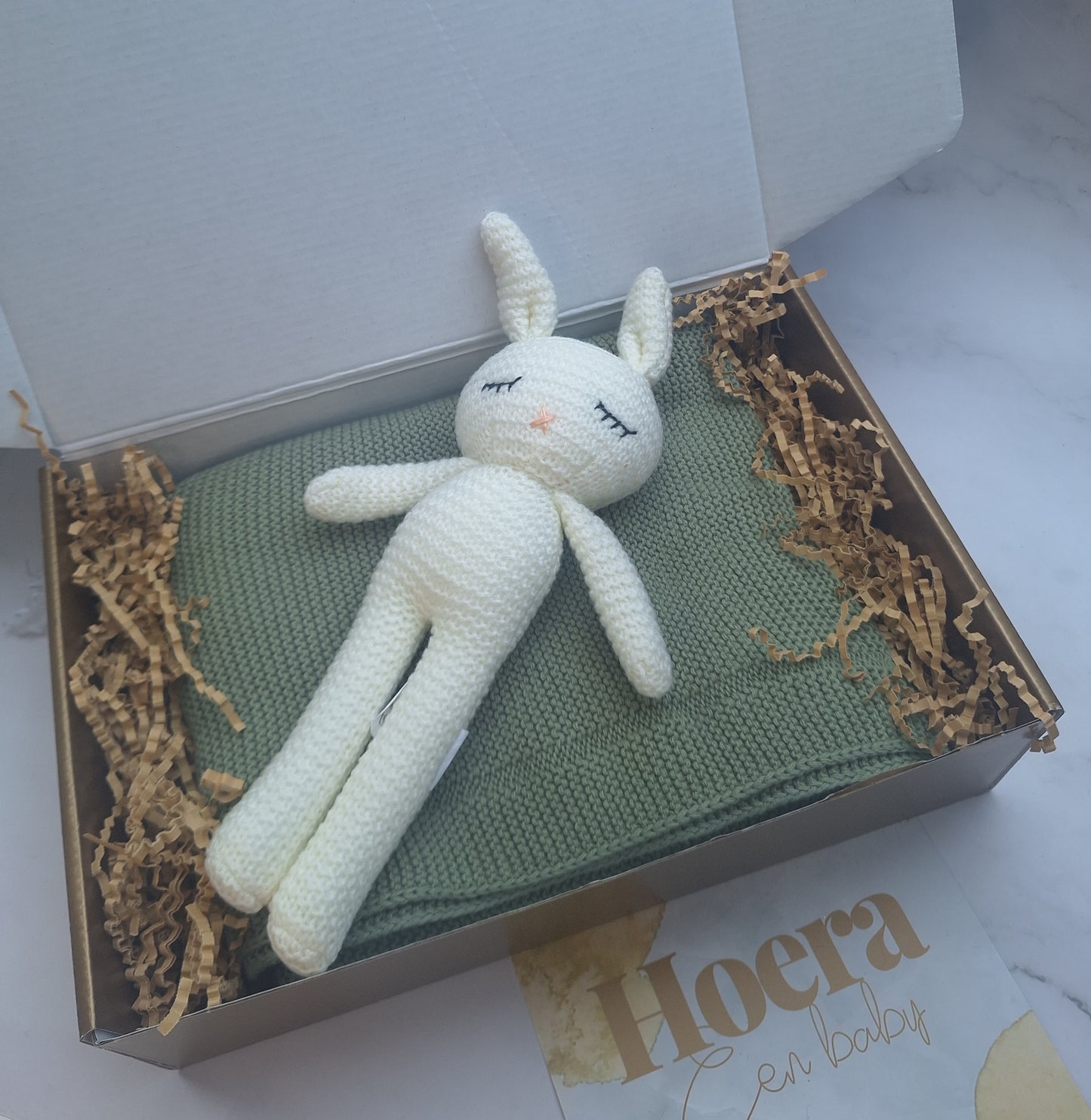 Kraamcadeau - Bunny & Blanket