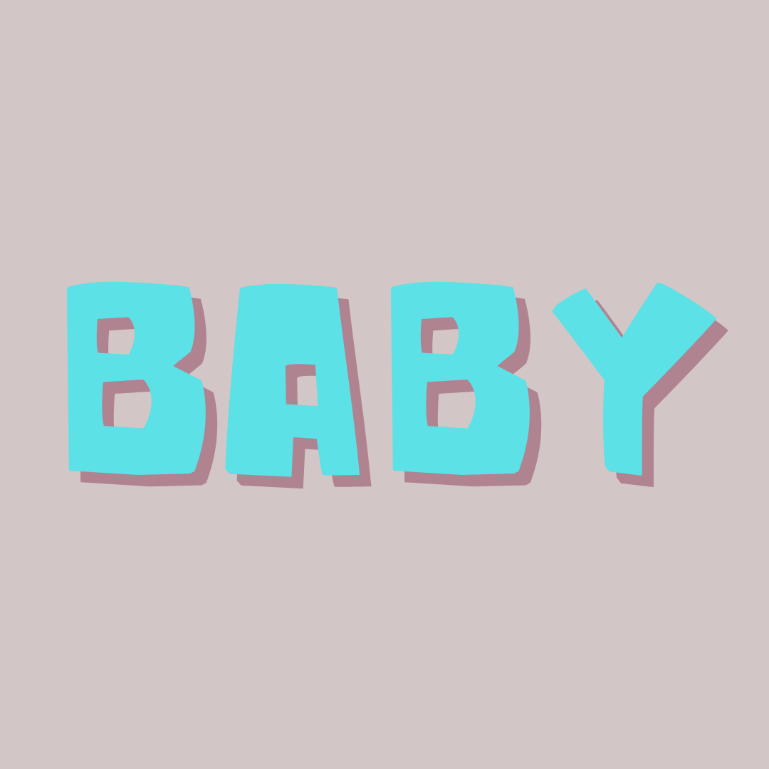 Kaart - Baby blue