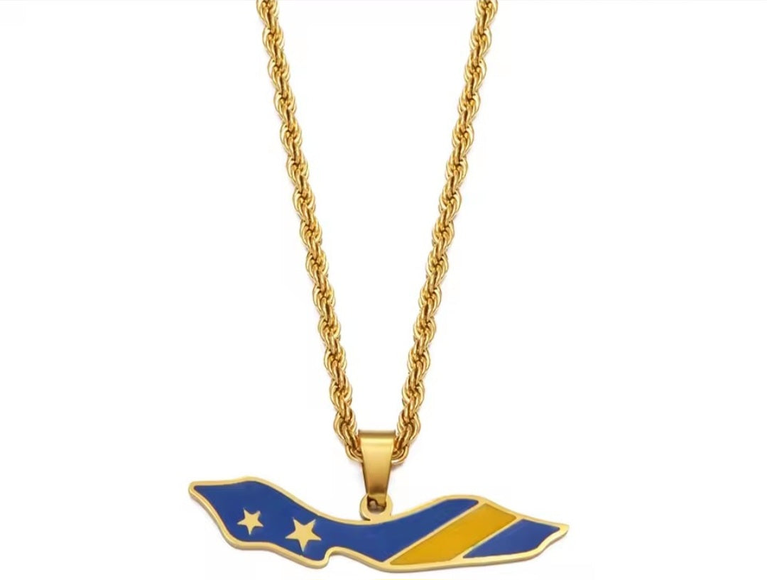 Curaçao ketting - Nos Tèra