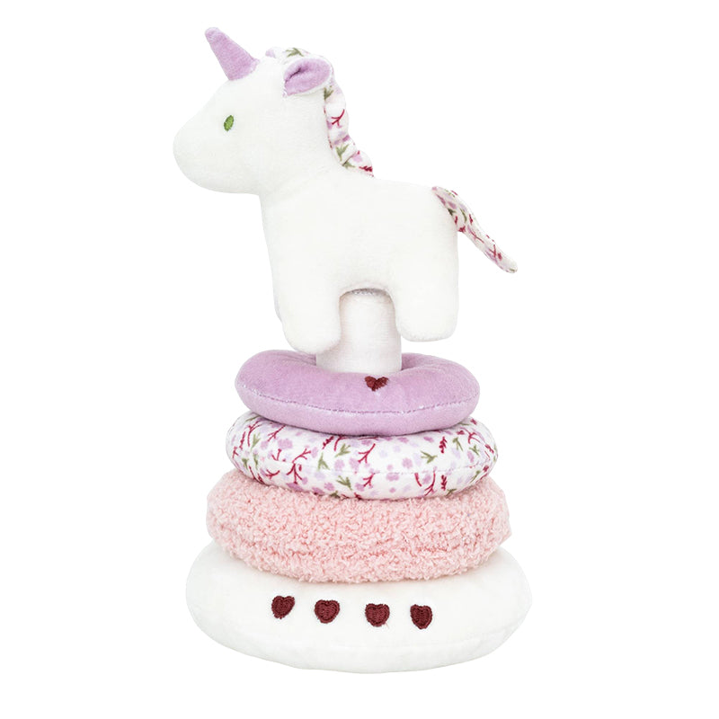 Montessori Stapeltorens- Pluche Dino & Unicorn